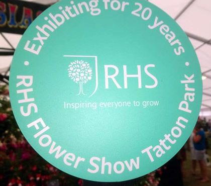exhibiting for 20 years at Tatton Park