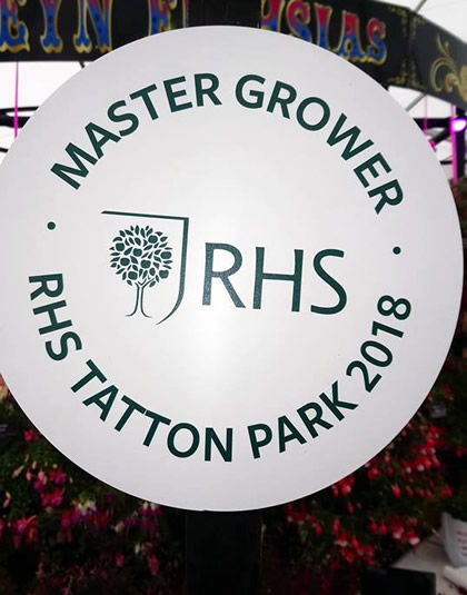 Master Grower Award at RHS Tatton Park 2018